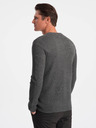 Ombre Clothing Graue Herren Strickjacke mit Taschen Ombre Clothing