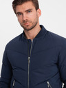 Ombre Clothing Dunkelblau Herren Steppbomber Ombre Clothing