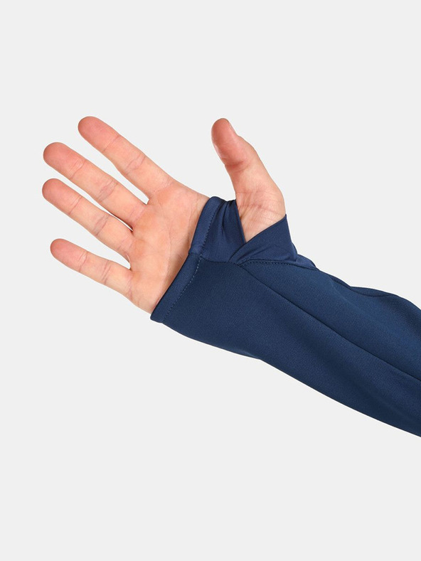 Kilpi Blaugrauer Herren-Fleece-Kapuzenpullover Kilpi VERSAM-M