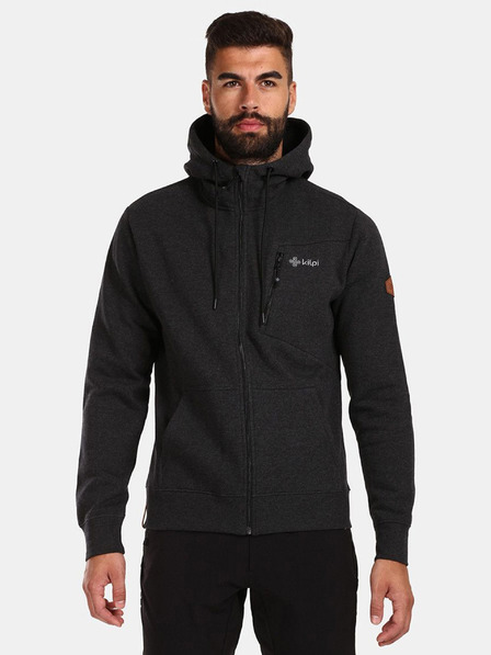 Kilpi Schwarzes Herren Baumwoll-Sweatshirt Kilpi PREDA-M