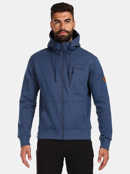 Kilpi Dunkelblaues Herren-Baumwoll-Sweatshirt Kilpi PREDA-M