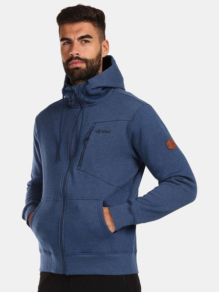 Kilpi Dunkelblaues Herren-Baumwoll-Sweatshirt Kilpi PREDA-M