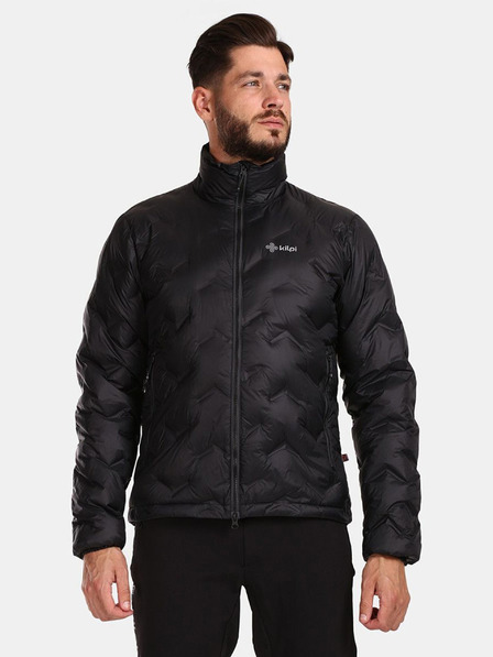 Kilpi Schwarze Herren-Daunenjacke Kilpi PAPILON-M