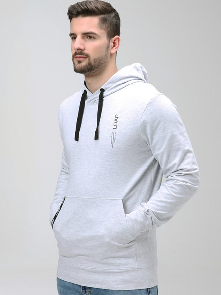 Loap Hellgraues Herren-Sweatshirt LOAP EWONUL