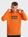 Ombre Clothing Orangefarbenes Herren-Sweatshirt Ombre Clothing