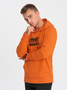 Ombre Clothing Orangefarbenes Herren-Sweatshirt Ombre Clothing