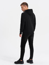Ombre Clothing Schwarzer Herren-Kapuzenpullover Ombre Clothing
