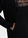 Ombre Clothing Schwarzer Herren-Kapuzenpullover Ombre Clothing
