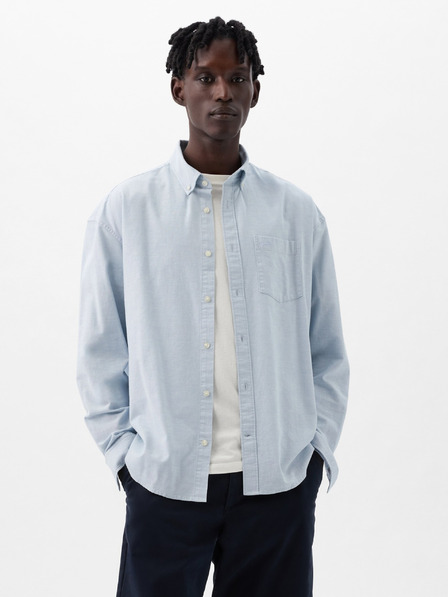 GAP Oxford-Hemd mit Logo Oversize GAP