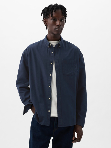 GAP Oxford-Hemd mit Logo Oversize GAP