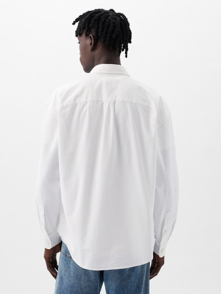 GAP Oxford-Hemd mit Logo Oversize GAP