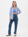 GAP Damen Oxfordhemd mit Logo GAP