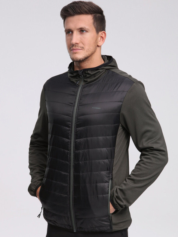 Loap Dunkelgrünes Herren-Outdoor-Sweatshirt LOAP MARKOSS
