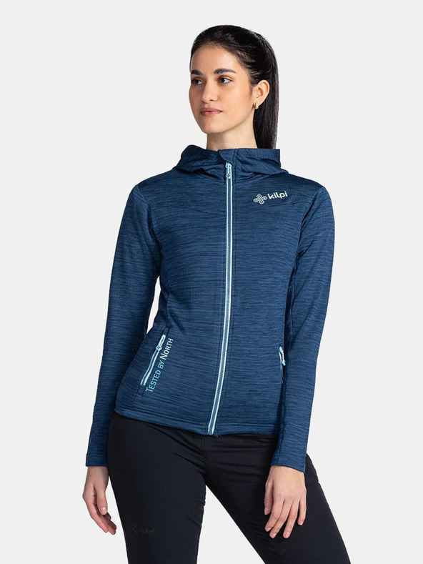 Kilpi Dunkelblauer Damen-Sport-Hoodie Kilpi SEVELEN-W
