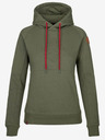 Kilpi Khakifarbenes Damen-Sweatshirt Kilpi SOHEY-W