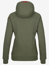 Kilpi Khakifarbenes Damen-Sweatshirt Kilpi SOHEY-W