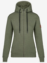 Kilpi Khakifarbenes Damen-Sweatshirt Kilpi LEINES-W