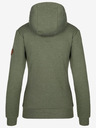 Kilpi Khakifarbenes Damen-Sweatshirt Kilpi LEINES-W