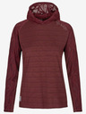 Kilpi Burgunderroter Damen-Sport-Kapuzenpullover Kilpi AILEEN