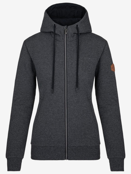 Kilpi Schwarzes Damen-Sweatshirt Kilpi LEINES-W