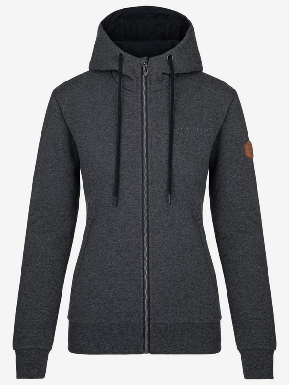 Kilpi Schwarzes Damen-Sweatshirt Kilpi LEINES-W