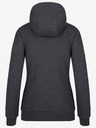 Kilpi Schwarzes Damen-Sweatshirt Kilpi LEINES-W