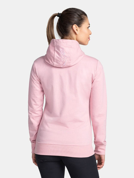Kilpi Hellrosa Damen-Baumwoll-Sweatshirt Kilpi TARALI-W
