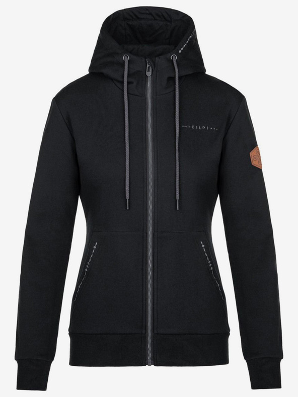 Kilpi Schwarzes Damen-Sweatshirt Kilpi ERRY-W