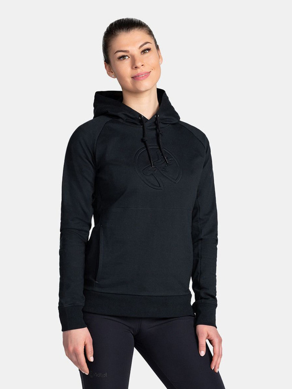 Kilpi Schwarzer Damen-Kapuzenpullover Kilpi SOHEY-W