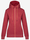 Kilpi Roter Damen Kapuzenpullover mit Reißverschluss Kilpi ERRY-W