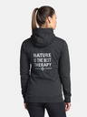 Kilpi Schwarzes Damen-Sweatshirt mit Druck auf dem Rücken Kilpi BERY-W