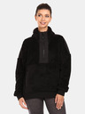 Kilpi Schwarzes warmes Damen-Sweatshirt Kilpi LIVAE-W