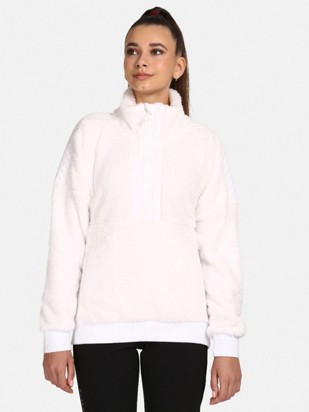Kilpi Weißes warmes Damen-Sweatshirt Kilpi LIVAE-W