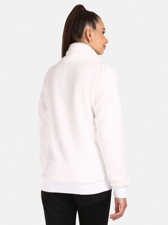Kilpi Weißes warmes Damen-Sweatshirt Kilpi LIVAE-W
