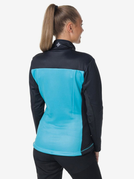 Kilpi Schwarz-blaues Damen Funktions-Kapuzen-Sweatshirt Kilpi TEAM FLEECE-W