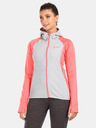 Kilpi Graues und rosa Damen-Fleece-Sweatshirt Kilpi VERSAM-W