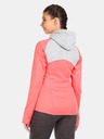 Kilpi Graues und rosa Damen-Fleece-Sweatshirt Kilpi VERSAM-W