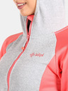 Kilpi Graues und rosa Damen-Fleece-Sweatshirt Kilpi VERSAM-W