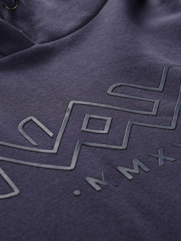 NAX Dunkelblaues Herren-Sweatshirt NAX Azer