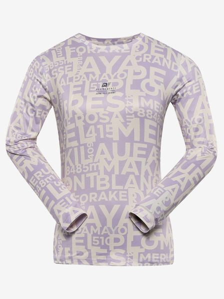 ALPINE PRO Hellviolettes Damen-Sportshirt ALPINE PRO Lousa
