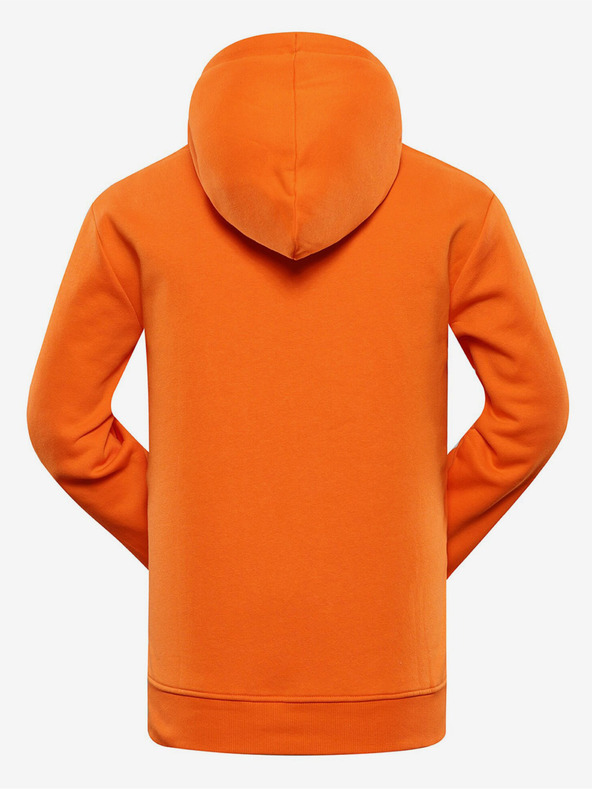 NAX Orangefarbenes Herren-Sweatshirt NAX Azer