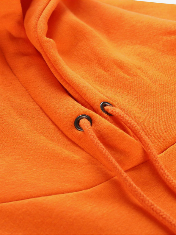 NAX Orangefarbenes Herren-Sweatshirt NAX Azer