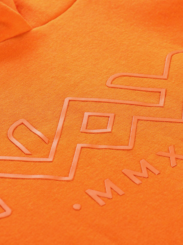 NAX Orangefarbenes Herren-Sweatshirt NAX Azer