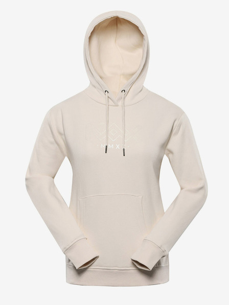 NAX Cremefarbenes Damen-Sweatshirt von NAX Werena