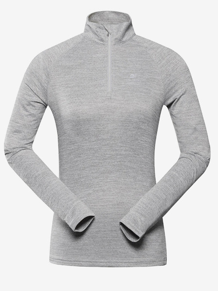 ALPINE PRO Hellgraues Damen-Sportshirt ALPINE PRO Wenpa