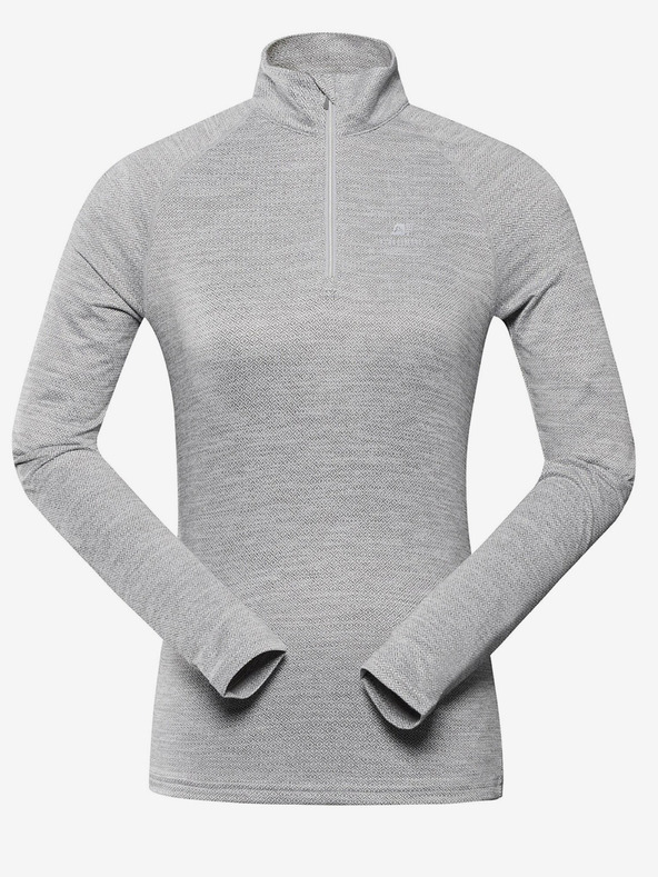 ALPINE PRO Hellgraues Damen-Sportshirt ALPINE PRO Wenpa