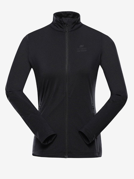 ALPINE PRO Schwarzes Damen-Sport-Sweatshirt ALPINE PRO Golla