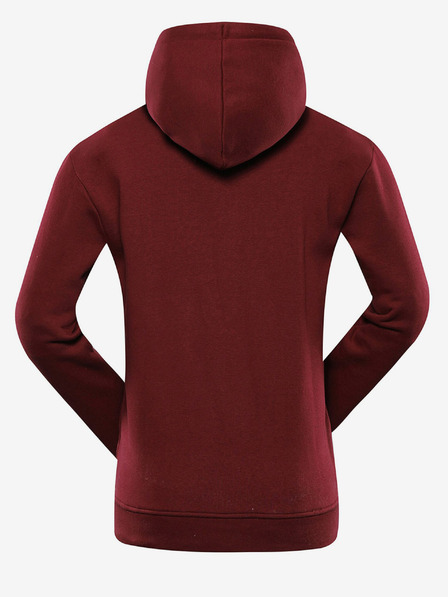 NAX Burgunderrotes Damen-Sweatshirt NAX Werena