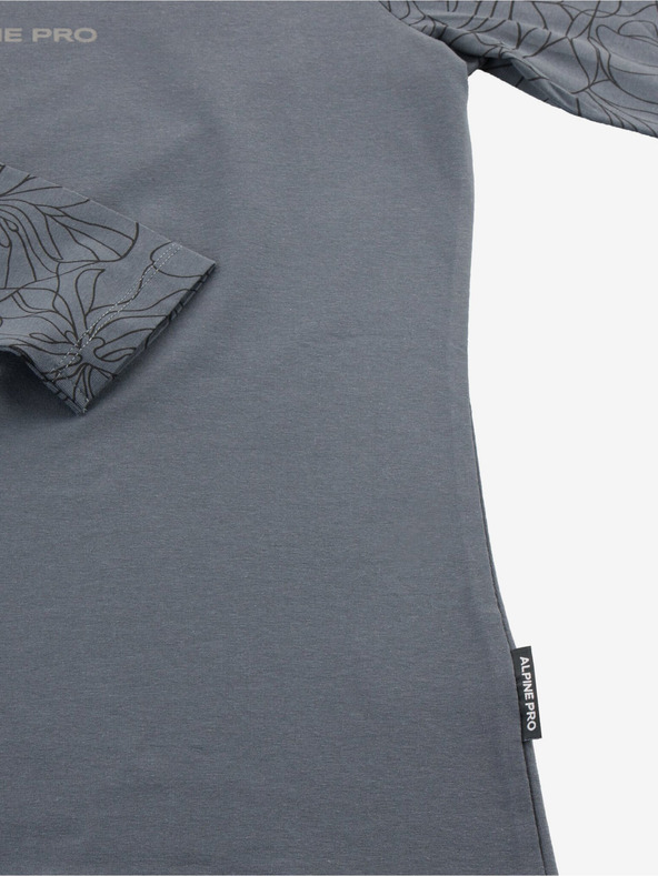 ALPINE PRO Dunkelgraues Damen-T-Shirt ALPINE PRO Opesa