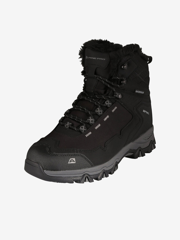 ALPINE PRO Schwarze Winterstiefel ALPINE PRO Eder
